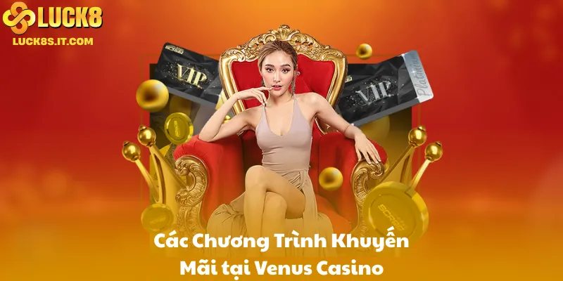 Các Chương Trình Khuyến Mãi tại Venus Casino