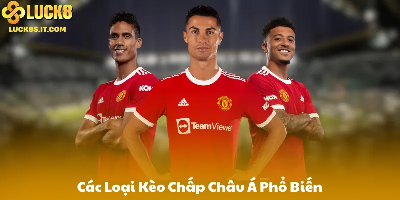 Các Loại Kèo Chấp Châu Á Thông Dụng
