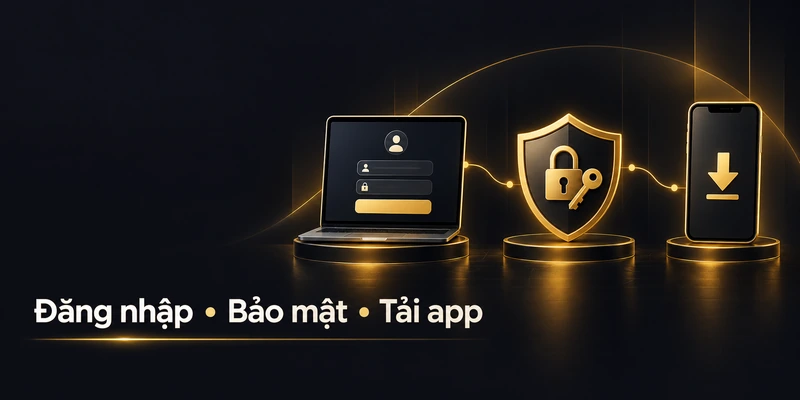 Đăng Nhập, Bảo Mật Tài Khoản Và Tải App Luck8